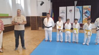 Deschiderea actiunii de promovare a judo-ului la Scoala Gimnaziala nr. 39 din Sectorul 2 Bucuresti