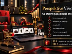 Perspektive Vision lansează servicii de promovare pentru magazinele online de Black Friday 2026: comunicate de presă de