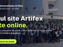 Universitatea ARTIFEX din București – noul website oficial este online