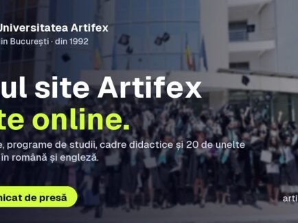 Universitatea ARTIFEX din București – noul website oficial este online